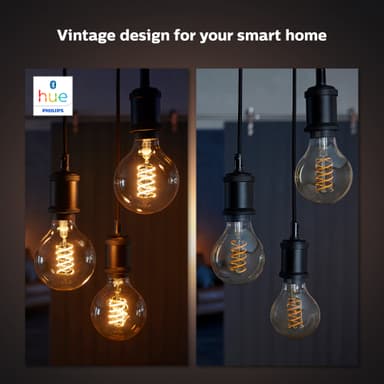 Philips Hue W Globe 7.2W Filament G93 E27