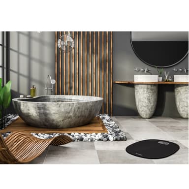 Terraillon Personvåg Pop First Black UltraSlim 14242