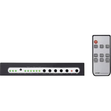 SpeaKa Professional 3 Port HDMI-Switch 3D-rendering