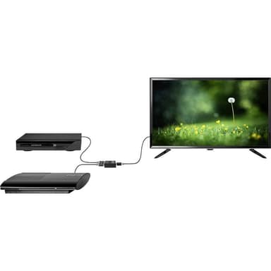 SpeaKa Professional 2 Port HDMI-Switch dubbelriktad