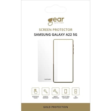 GEAR Skärmskydd 2.5D Samung A22 5G