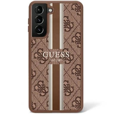 Guess Hardcase 4G printed stripe Samsung Galaxy S23 - Brun