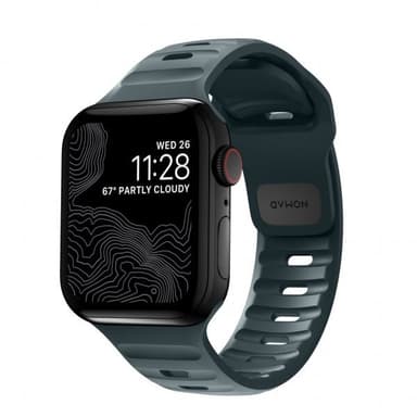 NOMAD Apple Watch 42/44/45mm/Apple Watch Ultra Armband Sport Band Marine Blue