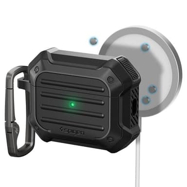 Spigen AirPods Pro 2 Skal Tough Armor MagSafe Svart