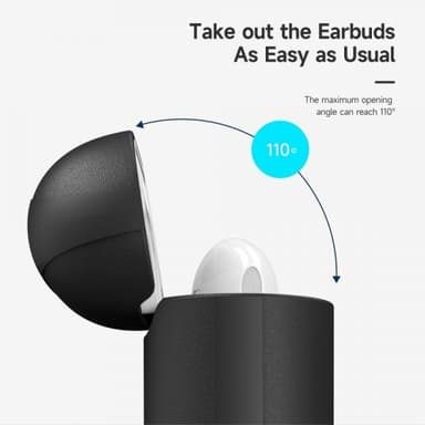 DUX DUCIS AirPods 1/2 Skal Plen Series Svart