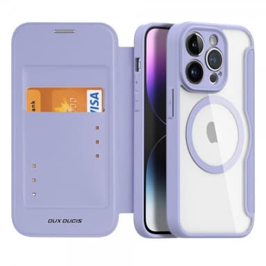 DUX DUCIS iPhone 14 Pro Fodral Skin X Pro Series MagSafe Lila