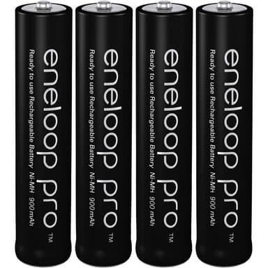 Panasonic Eneloop Pro AAA 4st uppladdningsbar