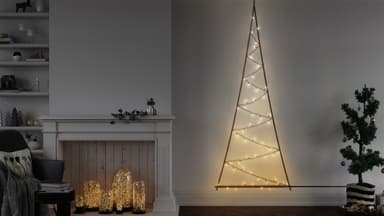 Twinkly RGB+W LED ljusträd för dörr TWWT050SPP-BEU