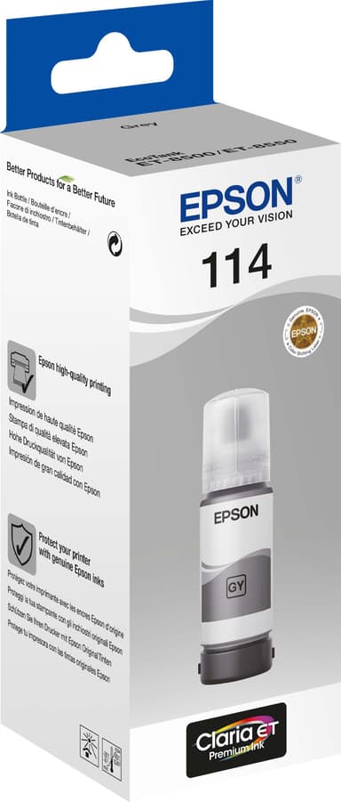 Epson 114 EcoTank Grey bläckflaska