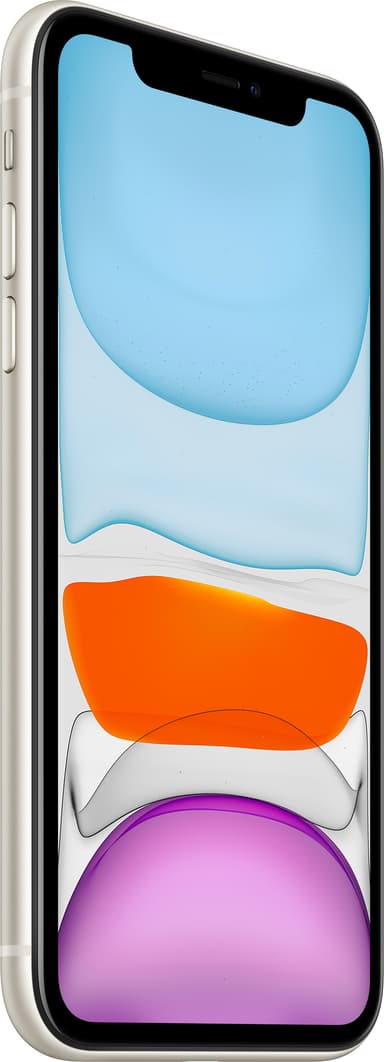 iPhone 11 smartphone 64GB (vit)