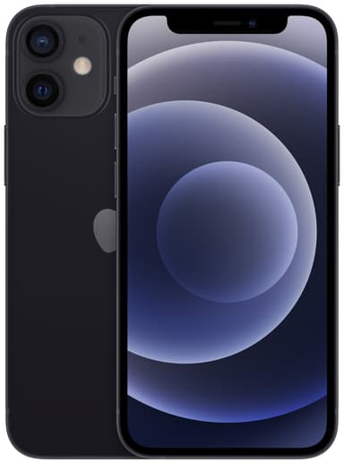 iPhone 12 Mini - 5G smartphone 64 GB (svart)