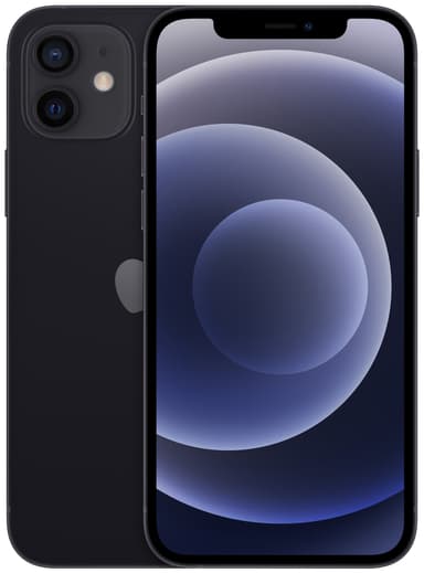 iPhone 12 - 5G smartphone 64 GB (svart)