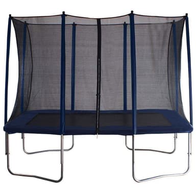React studsmatta rektangulär med skyddsnät 163X216cm