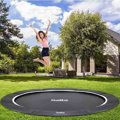 Salta Trampolines Royal Baseground Sport Ø305 cm, Svart, Studsmatta