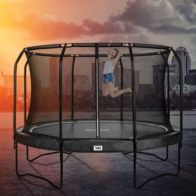 Salta Trampolines Premium Edition Ø396 cm, Svart, Studsmatta