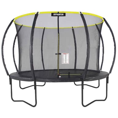 Stratos studsmatta 3,66m med skyddsnät