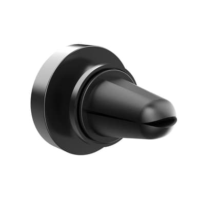 Mobilhållare Magnetisk Svart Puck Monteras i Fläktgaller