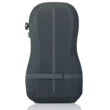 vidaXL Massagesits shiatsu/lufttrycksmassage MC 825 Plus grå