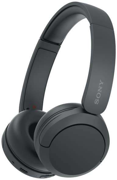 Sony WH-CH520 trådlösa on-ear hörlurar (svart)