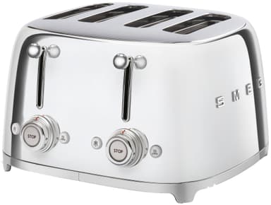 Smeg 50’s Style brödrost TSF03SSEU (krom)