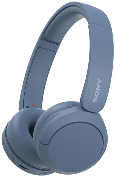 Sony WH-CH520 trådlösa on-ear hörlurar (blå)