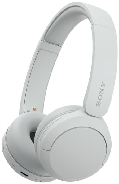 Sony WH-CH520 trådlösa on-ear hörlurar (vit)