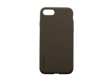 Decoded iPhone 7/8/SE Skal Silicone Backcover Dark Taupe