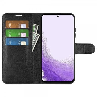 Nordic Covers Samsung Galaxy S23 Fodral Litchi Raven Black