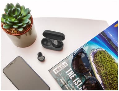 Jabra Elite 4 true wireless in ear-hörlurar (mörkgrå)