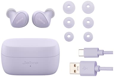 Jabra Elite 4 true wireless in ear-hörlurar (lila)