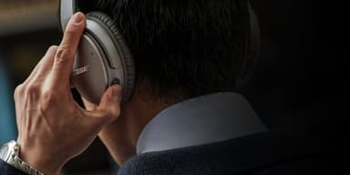 Bose QuietComfort 35 QC35 II (2) trådlösa hörlurar (silver)