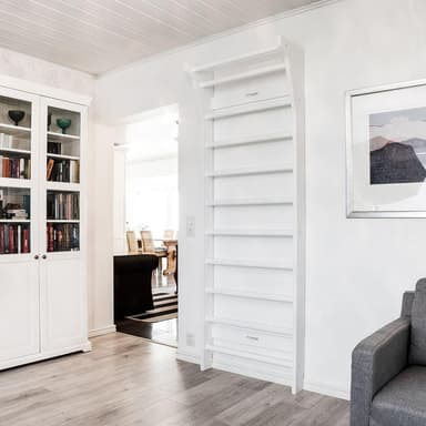 Fitwood TAIMI Wall Bars, Ribbstol White Wood White Wood