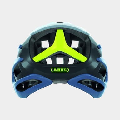 Abus AirBreaker Light Grey, Cykelhjälm Blå Large