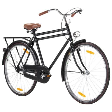 vidaXL Holländsk cykel 28 tum däck 57 cm ram herr