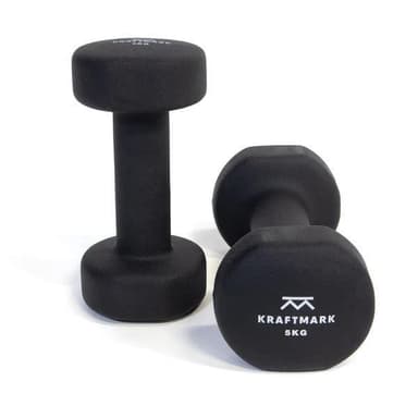 Kraftmark Aerobic Träningshantlar, Hantlar Neoprene 5 kg