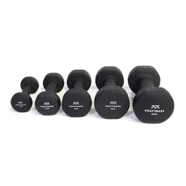 Kraftmark Aerobic Träningshantlar, Hantlar Neoprene 5 kg