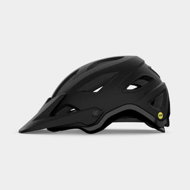 GIRO Montaro MIPS Matte Black/Gloss Black, Cykelhjälm Svart S