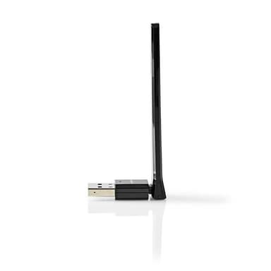 Trådlös USB-Adapter AC600 2.4/5 GHz (Dual Band) Wi-Fi Svart