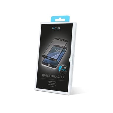 3D Härdat glas till Huawei Honor 9 - Vit ram
