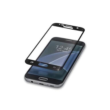 3D Härdat glas till Huawei Honor 9 - Vit ram