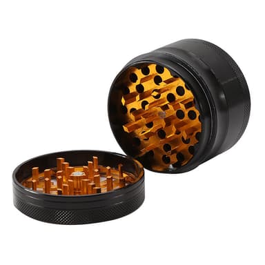 Tobakskrydda kaffekvarn Blå 63 mm