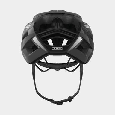 Abus StormChaser Shiny Black, Cykelhjälm Svart Large