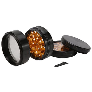 Tobakskrydda kaffekvarn Blå 63 mm