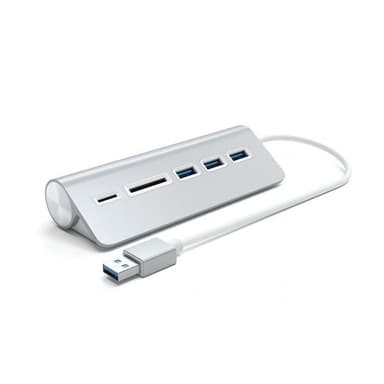 Satechi Aluminum USB 3.0 Hub & Card Reader
