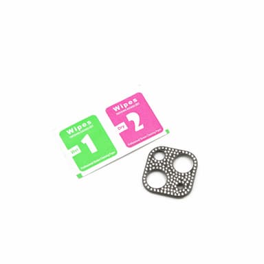 Bling linsskydd Svart iPhone 13/13 Mini