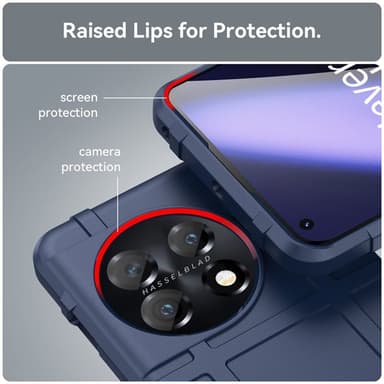 Rugged Shield skal OnePlus 11 - Blå