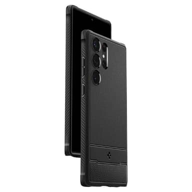 Spigen Rugged Armor skal Samsung Galaxy S23 Ultra - Svart
