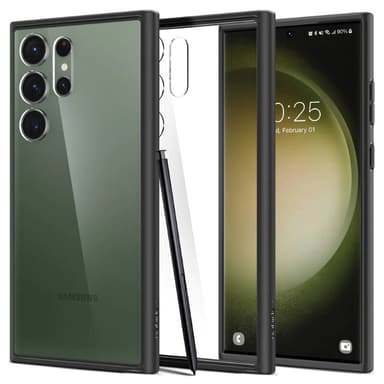 Spigen Ultra Hybrid skal Samsung Galaxy S23 Ultra - Matte Black