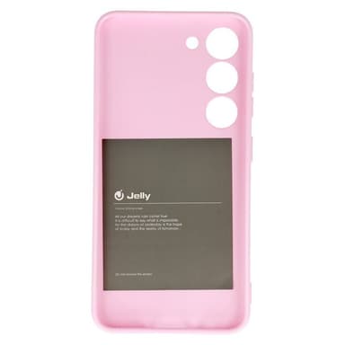 Jelly Case Samsung Galaxy S23 - Ljusrosa
