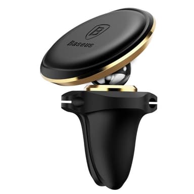 BASEUS Magnetic Air Vent Bilhållare - Guld